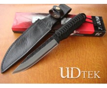 Manual Made Saber Knife Fixed Blade Knife Outdoor Knife Multifunction Knife Rescue Knife Gift Knife UDTEK00642